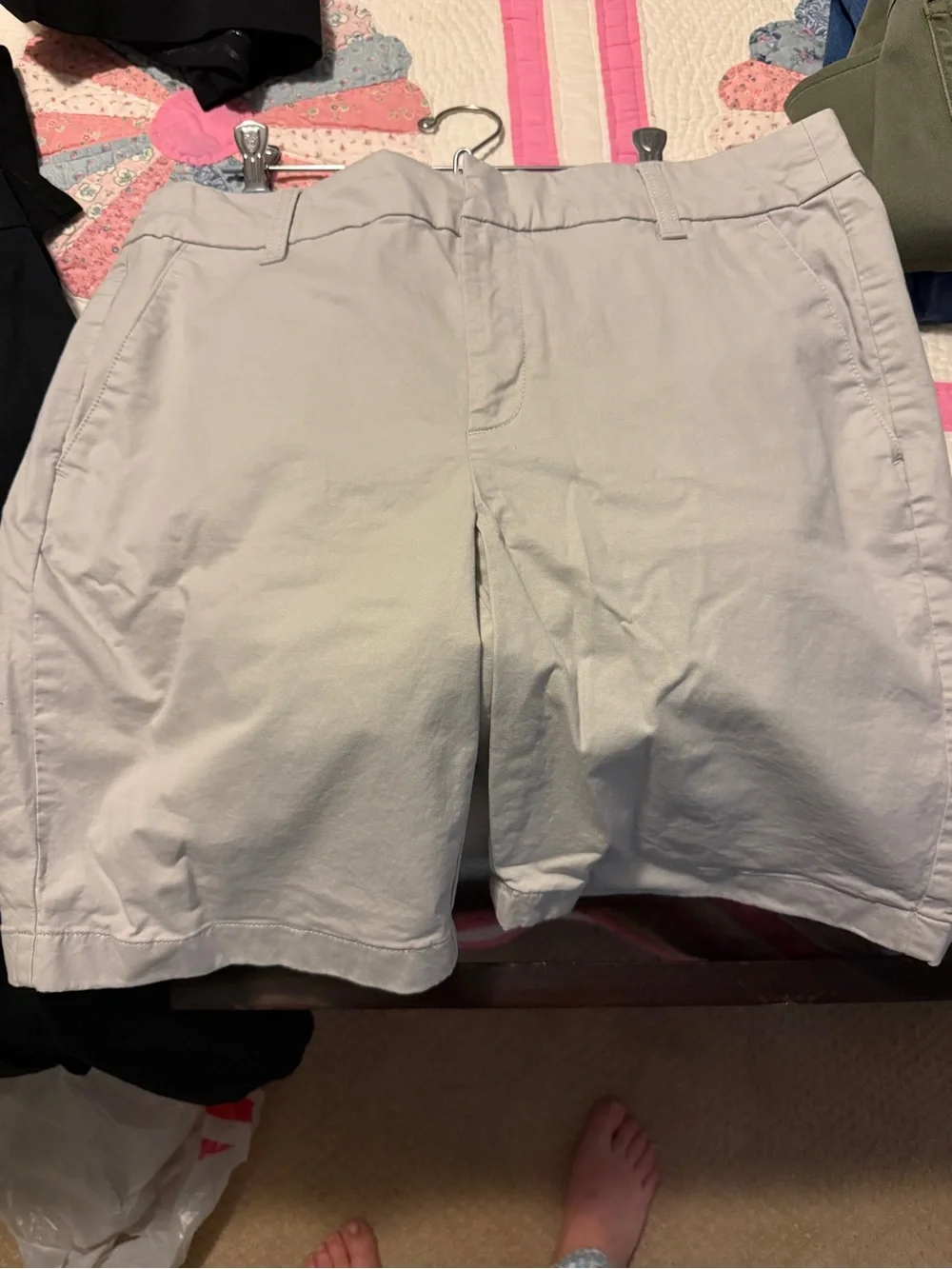 J. Crew Women's Light Khaki Bermuda Shorts